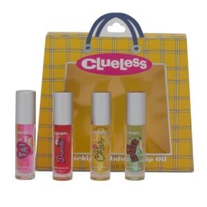 CLUELESS Y2K Rosehip Infused Lip Oil Gloss 30th Anniversary Makeup